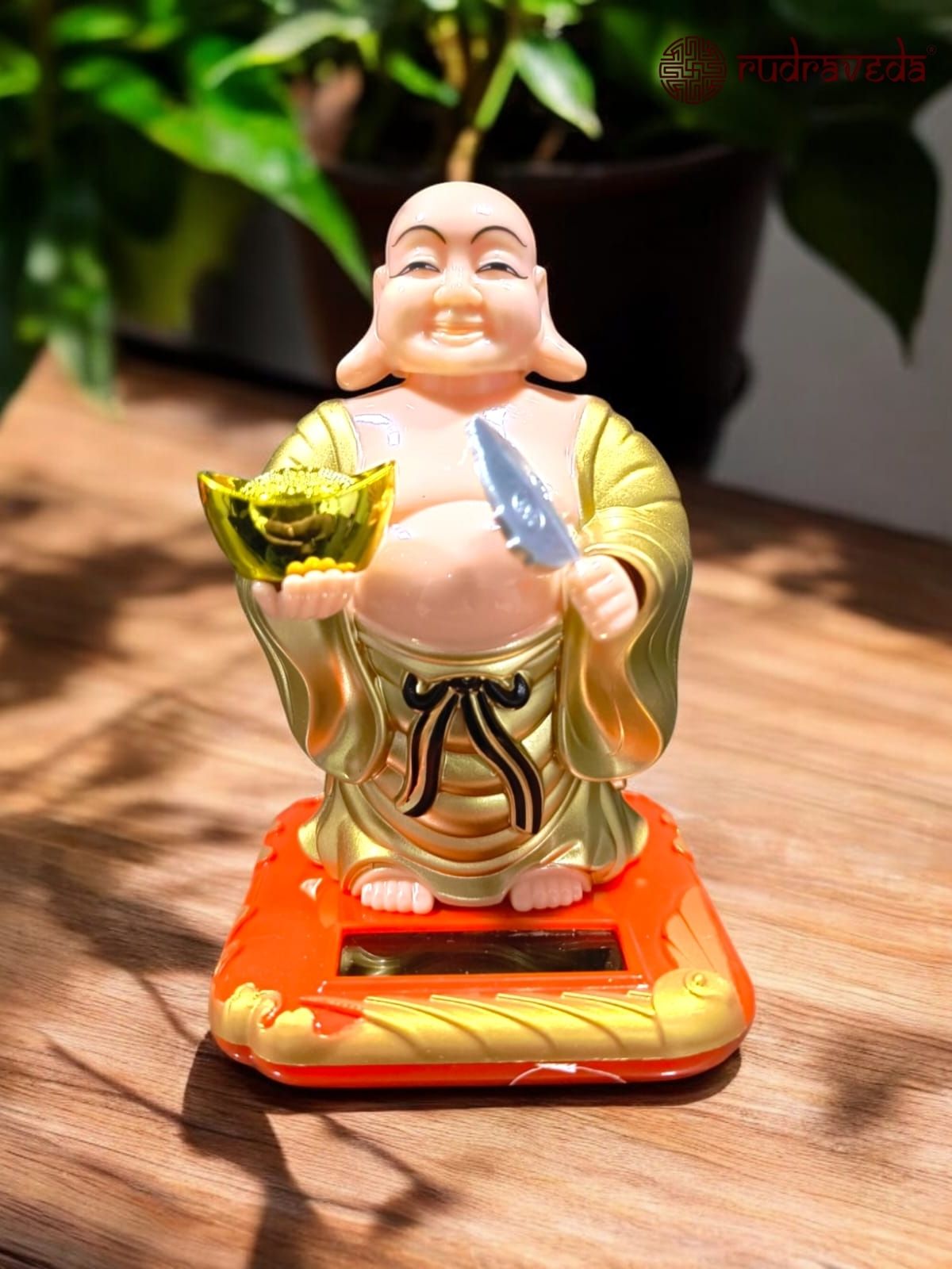 Feng Shui Laughing Buddha with Moving Head