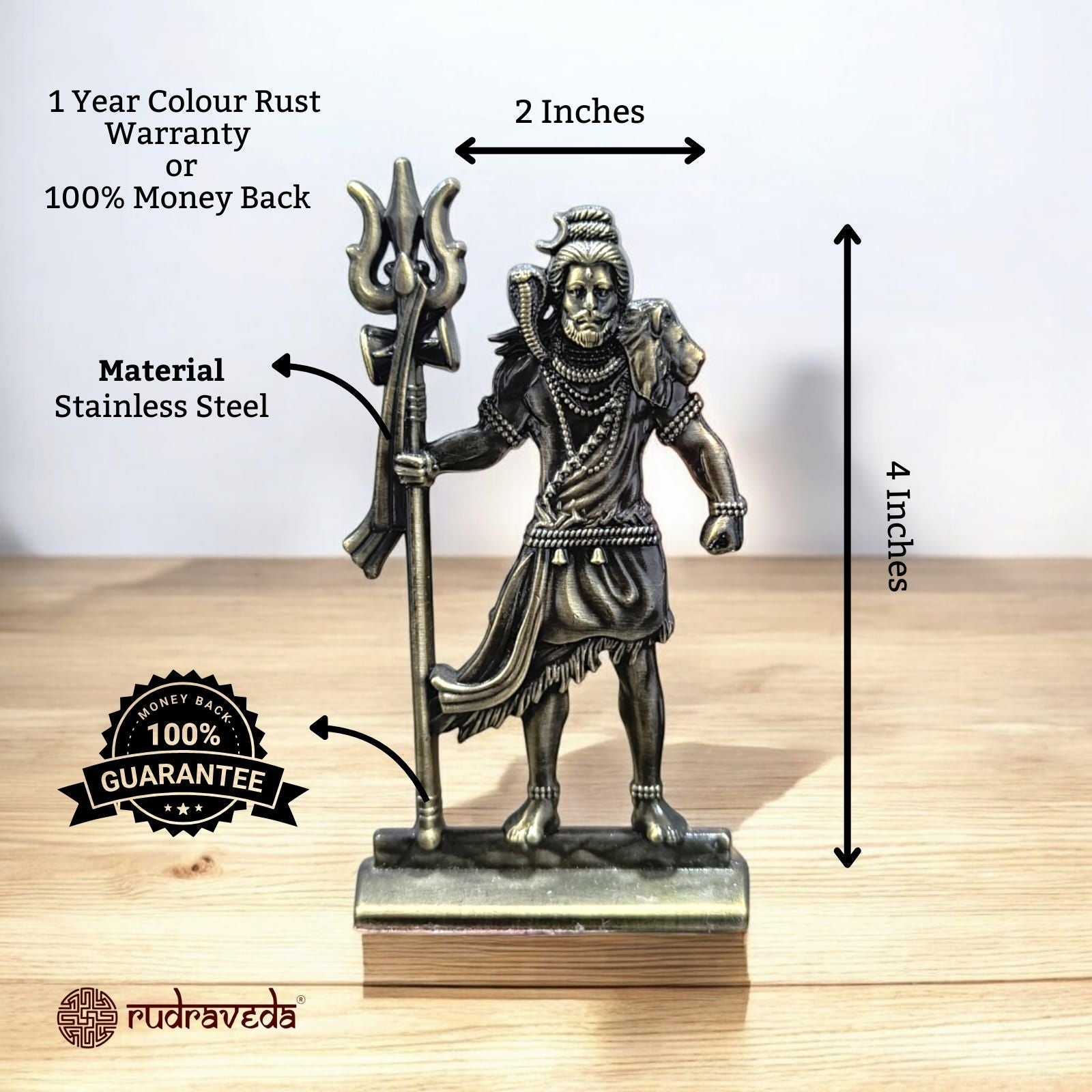 Lord Shiva Idol with Trishul