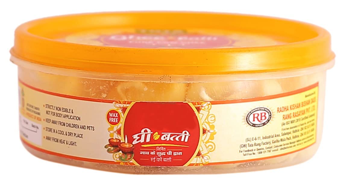 Readymade Diya Ghee Batti Cotton Wicks For Poojan Dfbs412