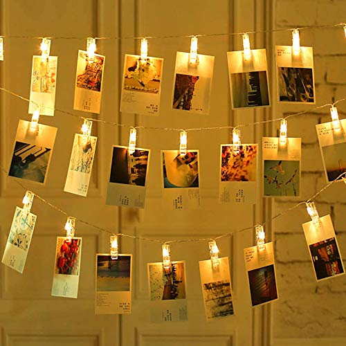 20 Led Photo Clip String Lights For Room Decoration Lt-101