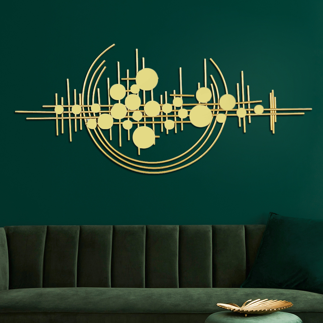 Metallic Galaxy Modern Wall Art  DFMW415