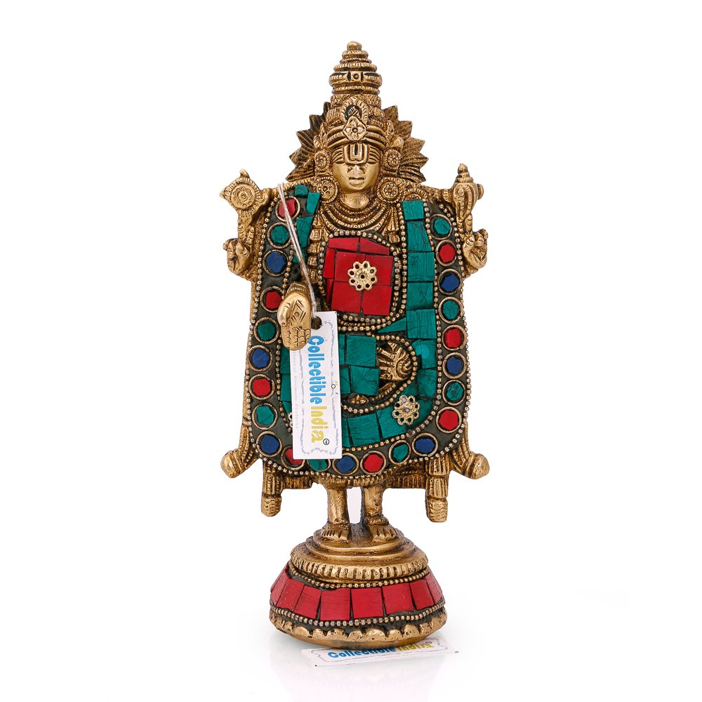 Brass Handmade Tirupati Balaji Statue Trts104