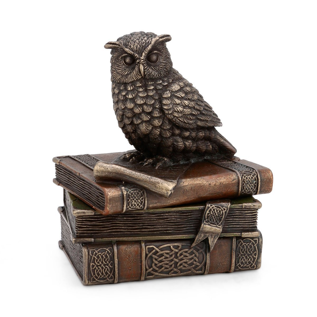 Owl showpiece with jewelry box  DFCS102