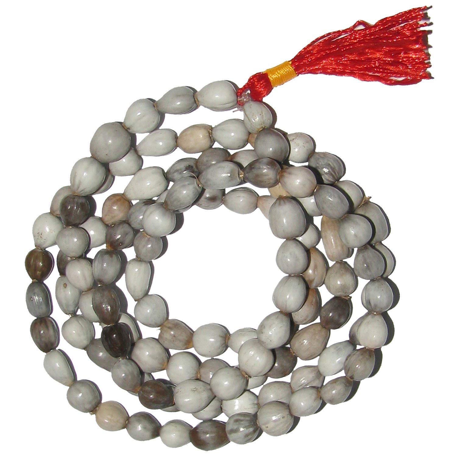 Vaijanti Mala 108+1 Vaijanthi Bead Rosarie Vaijayanti/Baijanti for Vashikaran, Attraction and Devi Siddhi