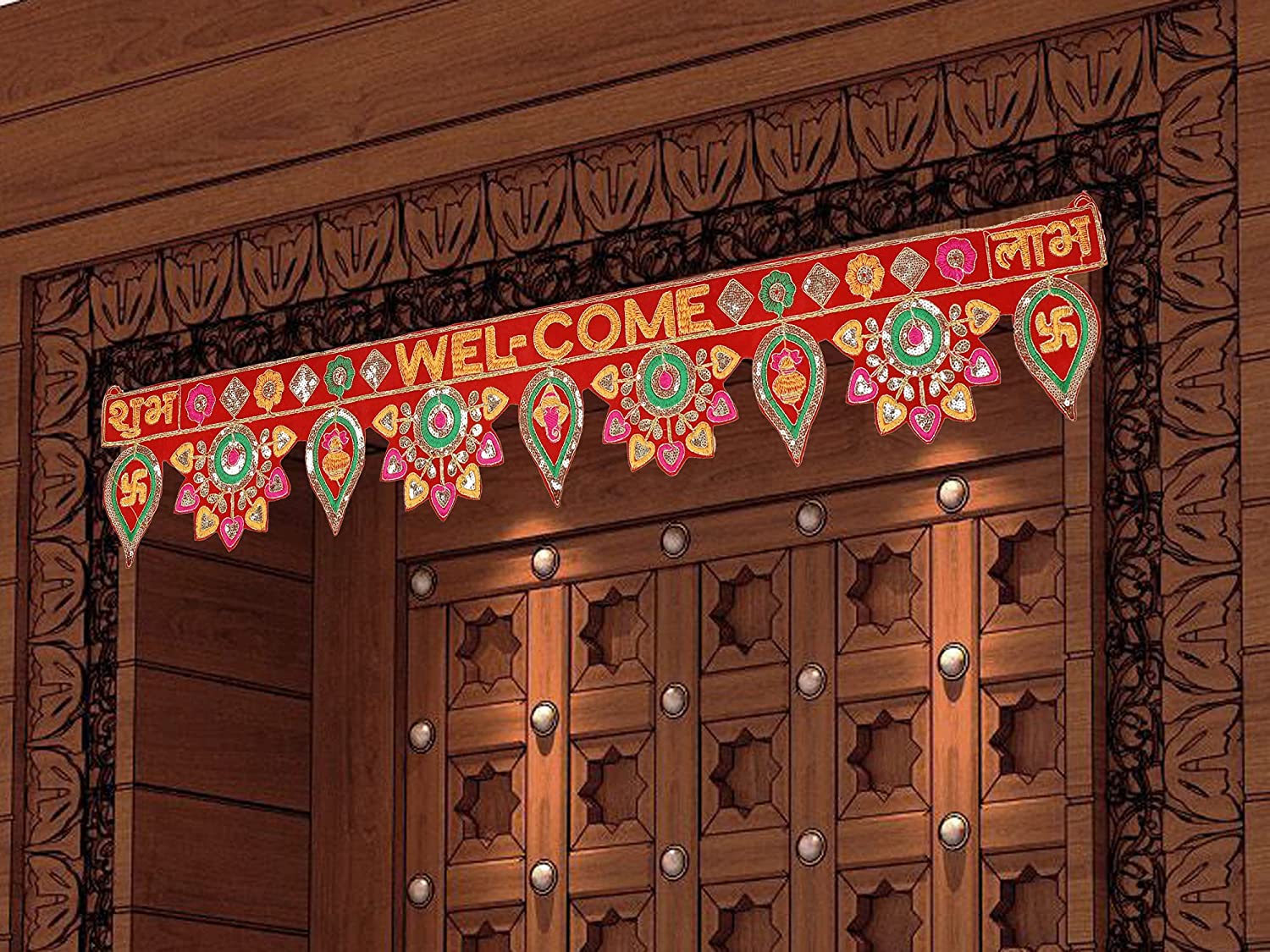 Welcome Bandarwal Handmade Toran For Door Decoration Toran102