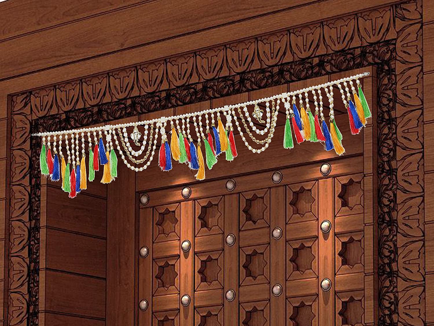 Multicolor Handmade Fancy Bandarwal For Decoration Toran116