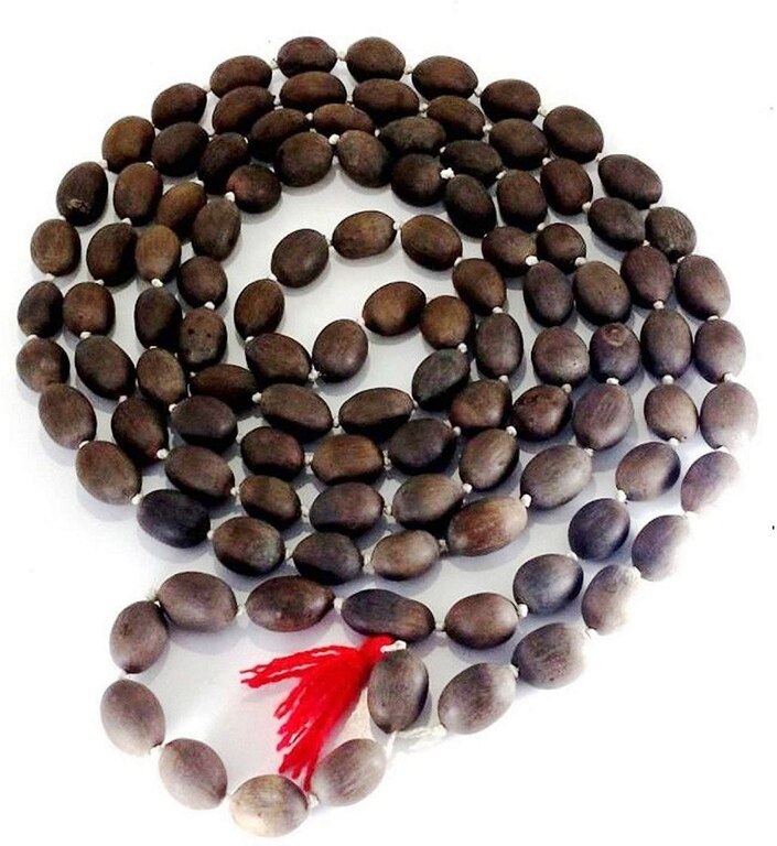 108 Big Lotus Seeds Kamal Gatta Japa Mala for Laxmi Pooja and Wearing