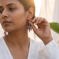 Figs Amethyst Earrings_AE02