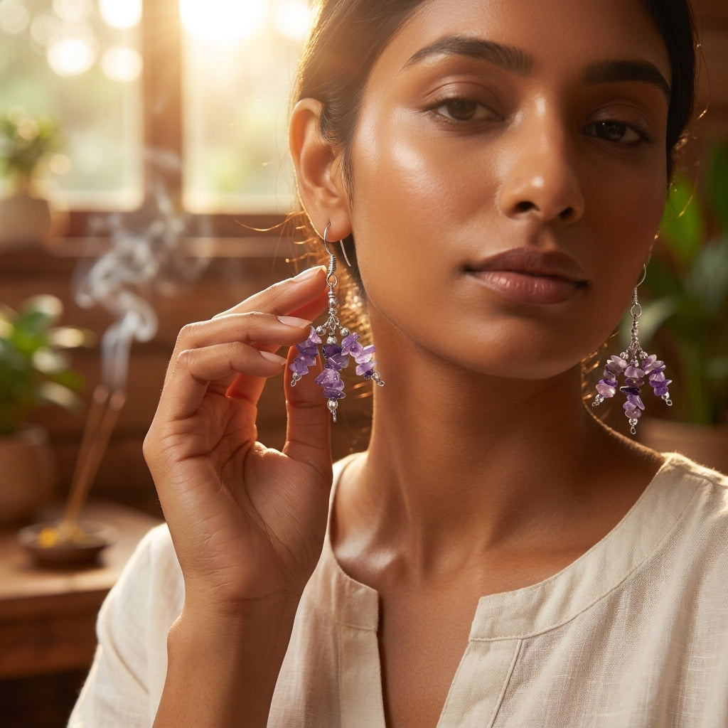 Figs Amethyst Earrings_AE02