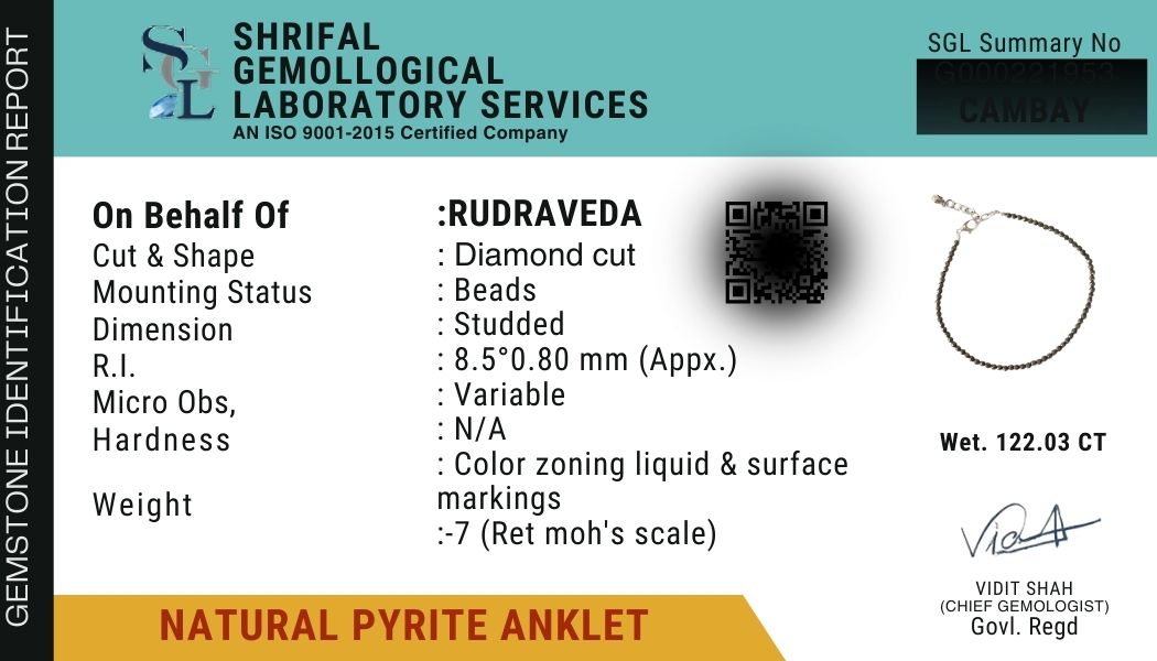 Authenticity Certificate