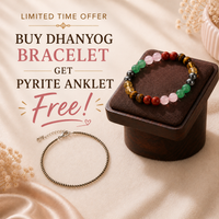 Dhanyog Bracelet 2.0 (Free Pyrite Anklet)