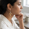 Elara Citrine Chips Earrings_ER42
