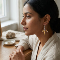 Elara Citrine Chips Earrings_ER42