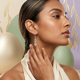 Glasstone Clear Quartz Earrings_QE02