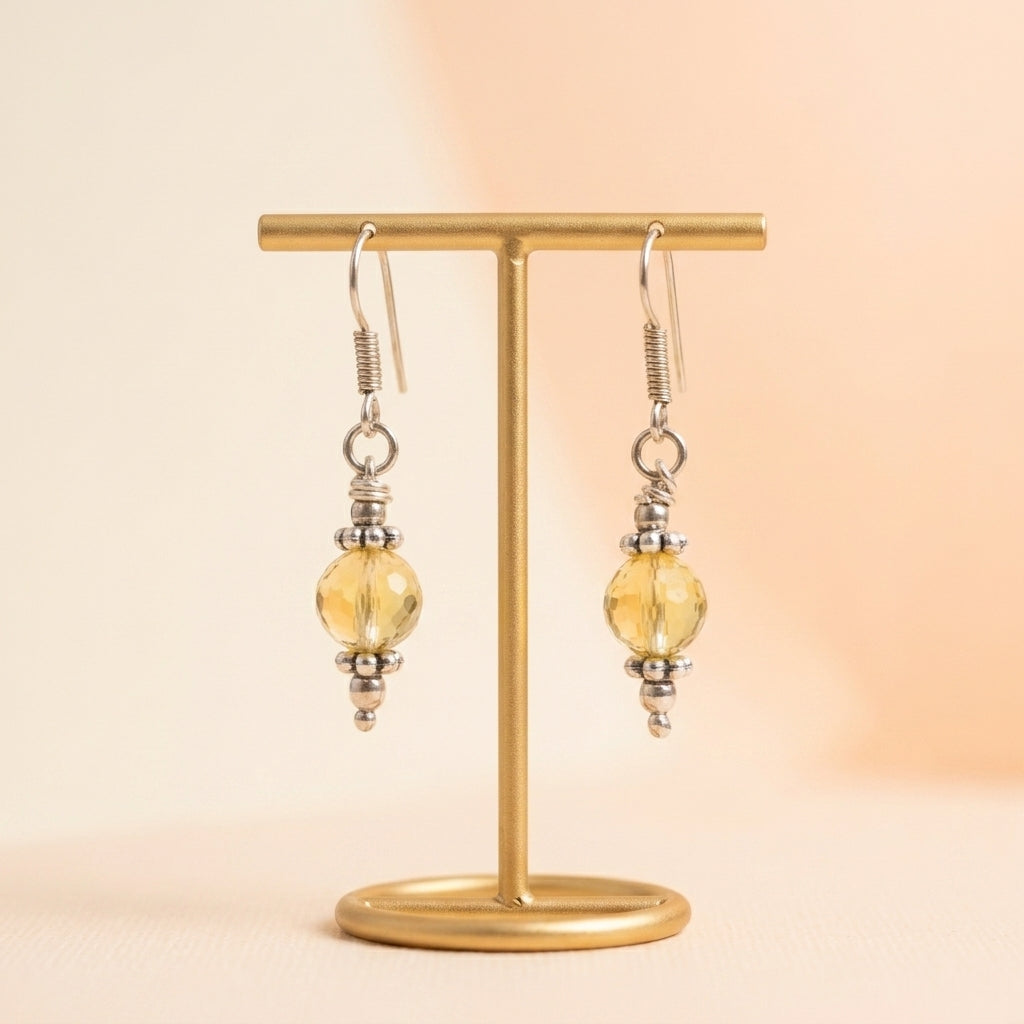 Helia Citrine Earrings_CRE09