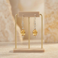 Honey drops Citrine Earrings_CRE10