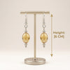 Honey drops Citrine Earrings_CRE10