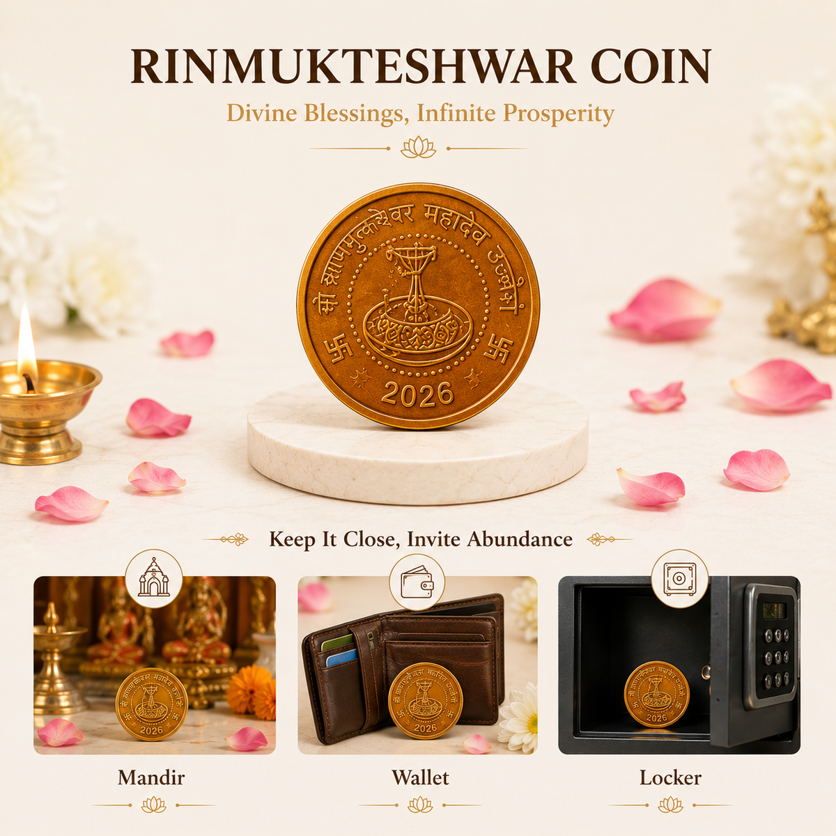 Rinmukteshwar Siddh Coin/Sikka