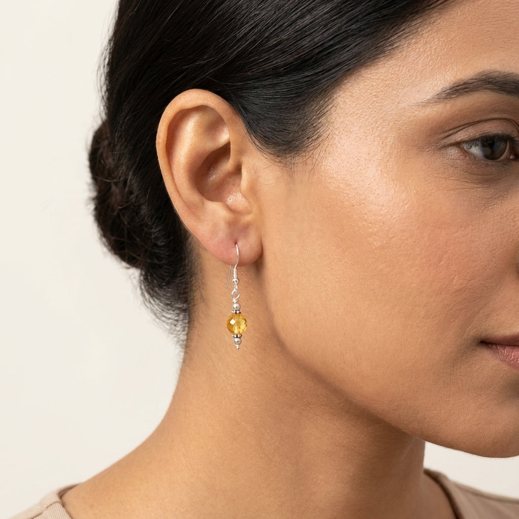 Helia Citrine Earrings_CRE09