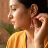 Rudra Crystal Rudraksh & Clear Quartz Earring_ER04