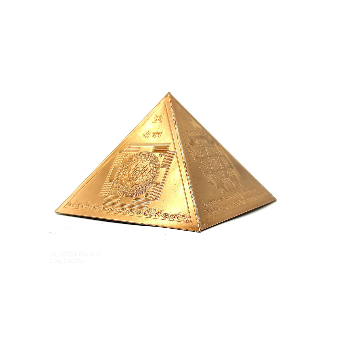 Copper Vastu Dosh Nivaran Pyramid Yantra for Home, Office Temple to keep in North-East Health, Wealth & Prosperity