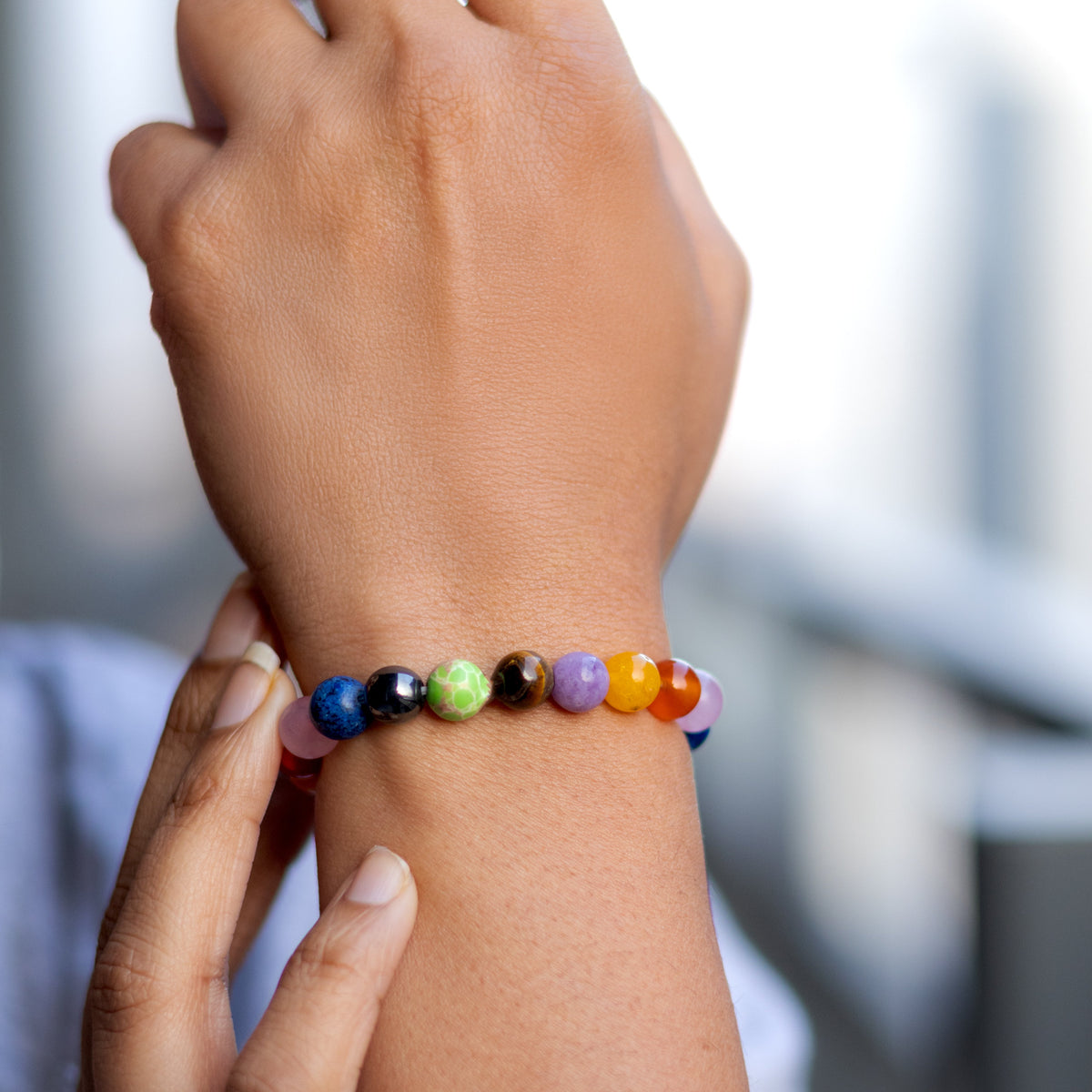 7 Chakra Unisex Bracelet