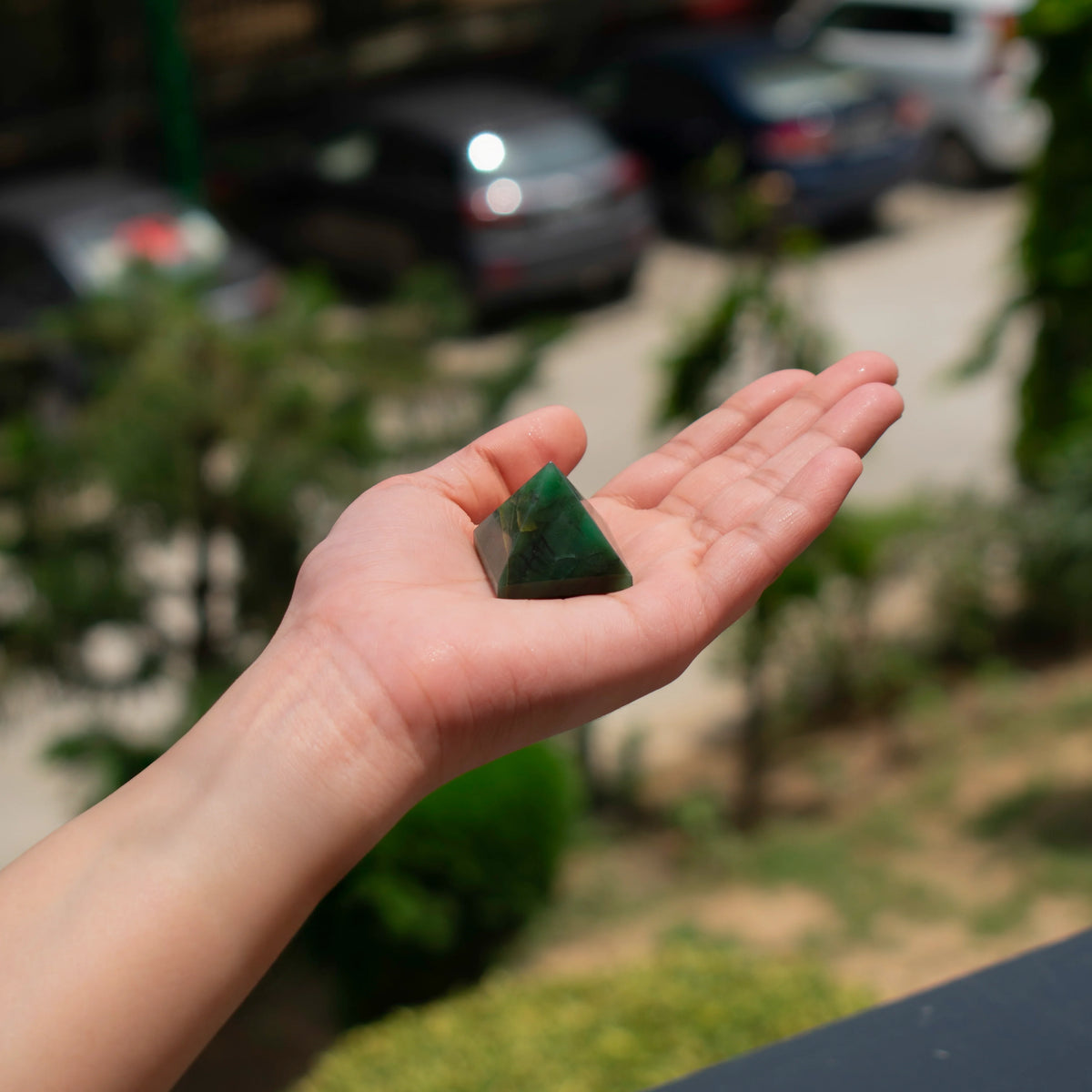 Amazonite Pyramid