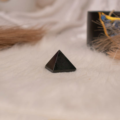 Black Tourmaline Pyramid