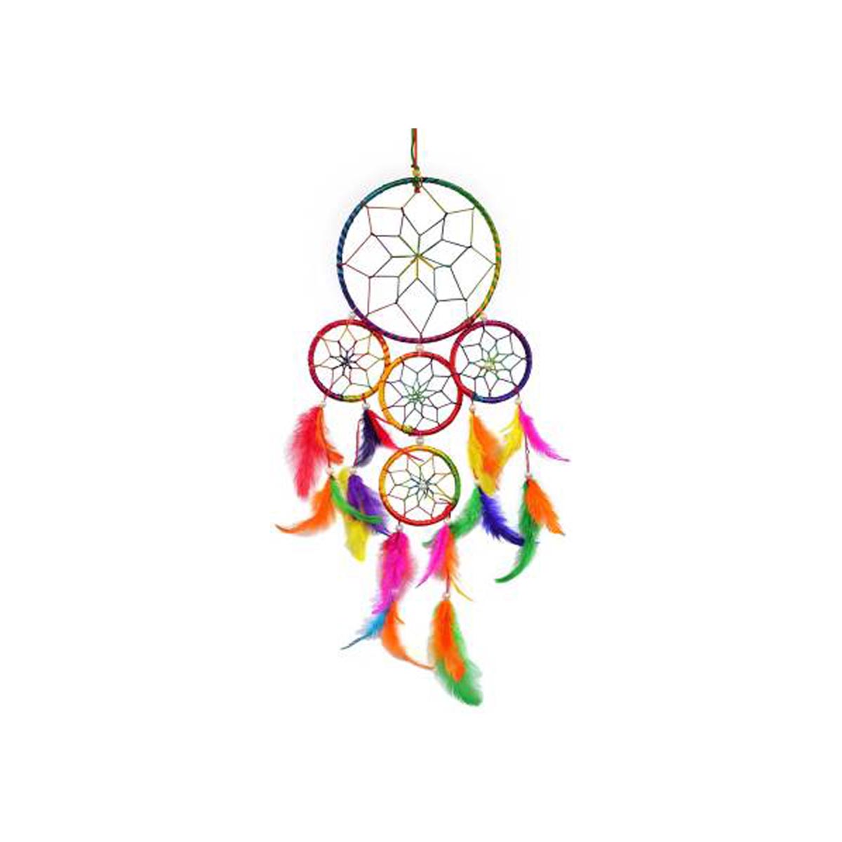 Vastu Fengshui Hanging Multi Colour Dream Catcher