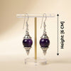 Velvet Amethyst Earrings-ER01