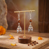 Rudra Crystal Rudraksh & Clear Quartz Earring_ER04