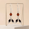 Earth & Fire Garnet Rudraksha Earring_ER06