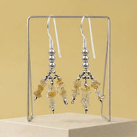 Elara Citrine Chips Earrings_ER42