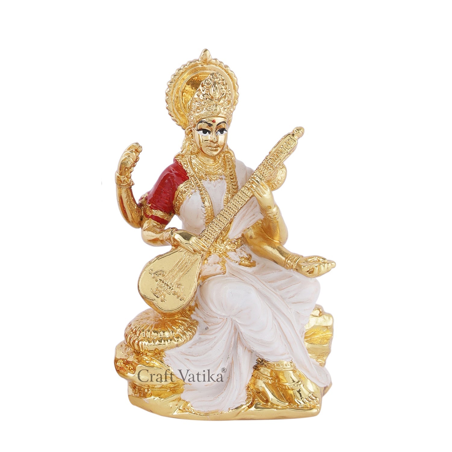 Sarasvati Idol Showpiece Statue For Home Decor & Gift Smas102