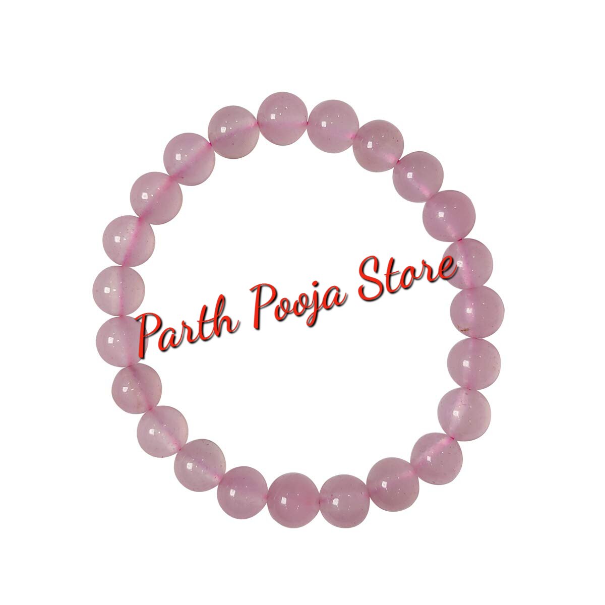 Natural Rose Quartz Crystal Bracelet