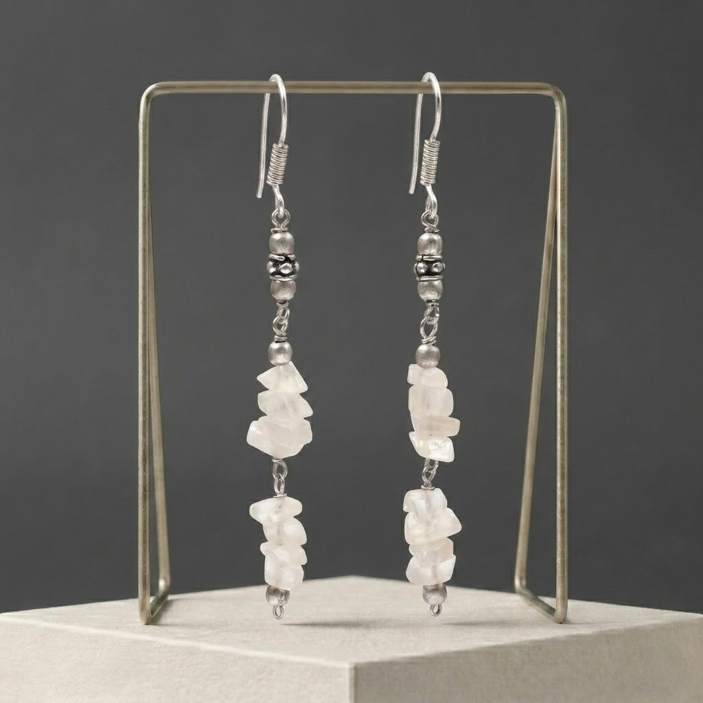 Noor drops Moonstone Earrings_ME02
