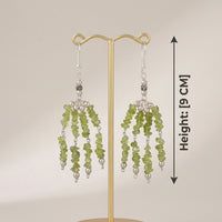 Limea Peridot Chips Earrings_PE10