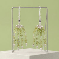 Limea Peridot Chips Earrings_PE10