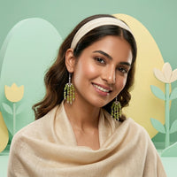 Limea Peridot Chips Earrings_PE10