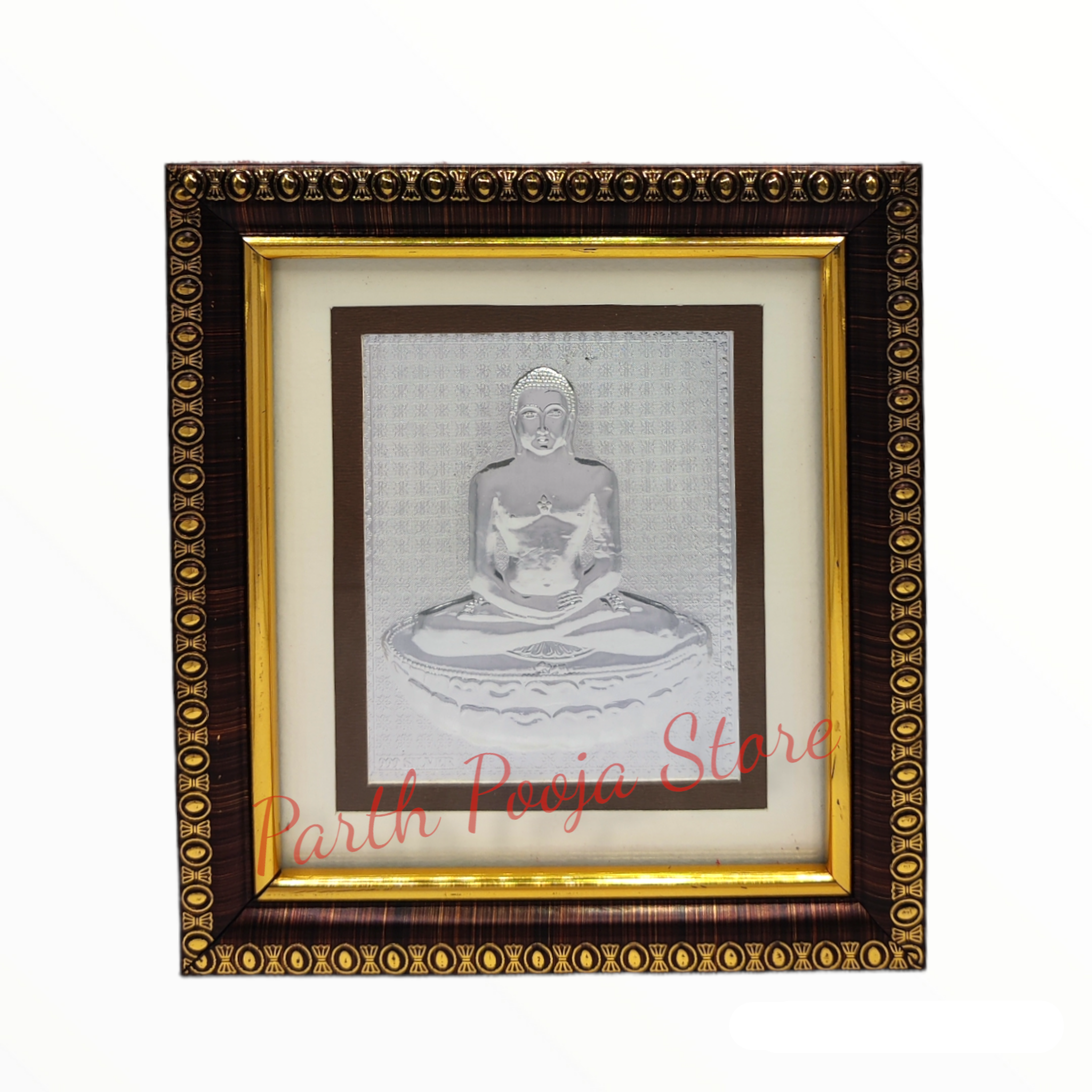 Mahavir Silver Frame