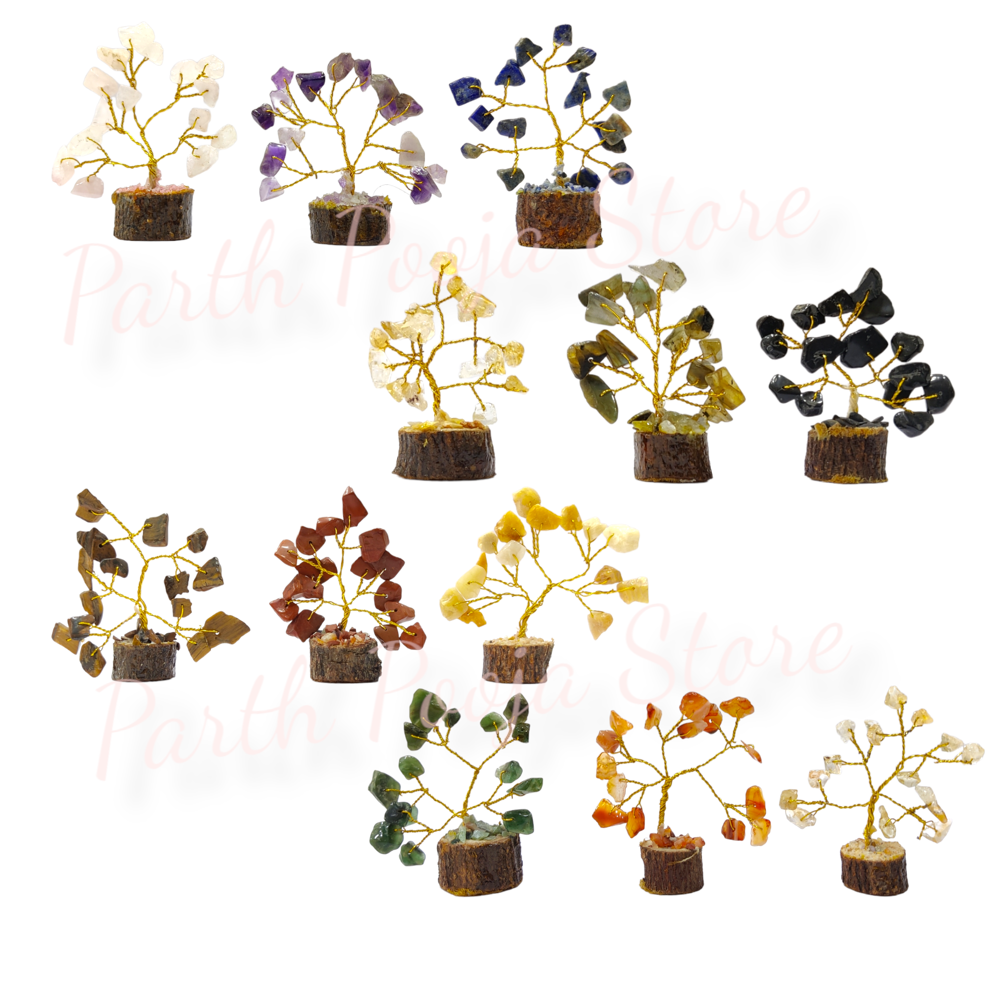 Mini Natural Crystal Trees