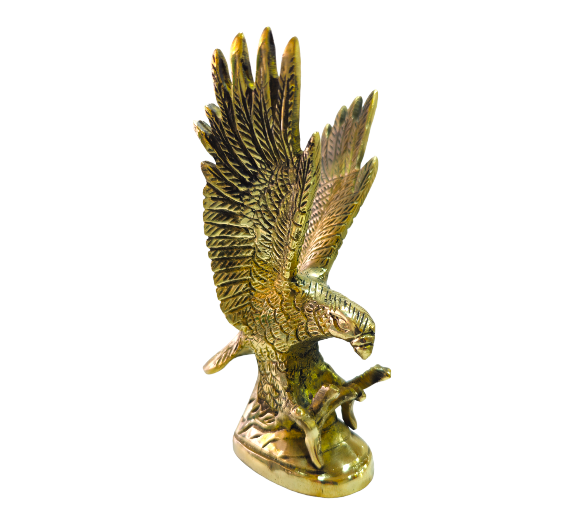 Brass Eagle Statue