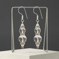 Glasstone Clear Quartz Earrings_QE02