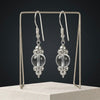 Starlight Clear Quartz Earrings -_QE04