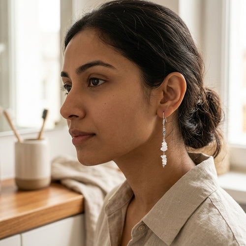 Noor drops Moonstone Earrings_ME02