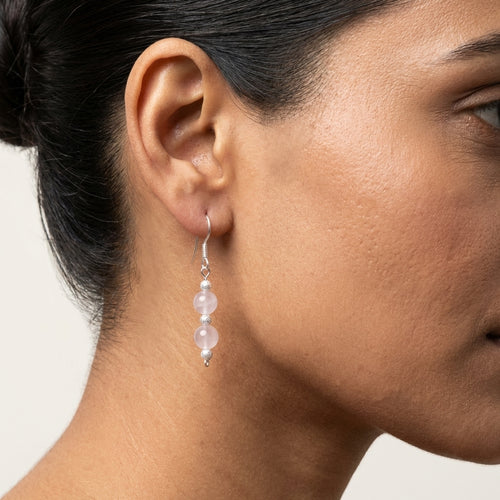 Blush Rose Quartz Earrings_RQE02