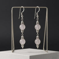 Blush Rose Quartz Earrings_RQE02