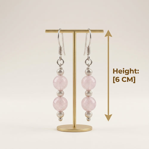 Blush Rose Quartz Earrings_RQE02