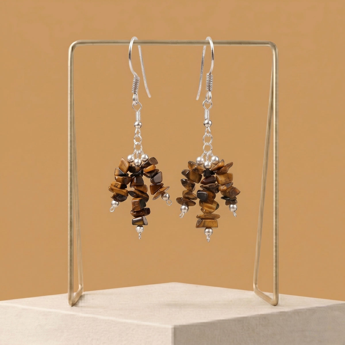 Velora Tiger Eye Earrings_TE01