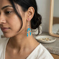 Oceanelle Turquoise Chips Earrings_TE06